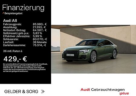 Audi A8 Lang 60 TFSIe qu. S line Nacht*B&O*HuD*Pano