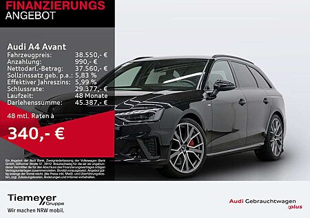Audi A4 40 TFSI Q 2x S LINE LM19 KAMERA NAVI+ V