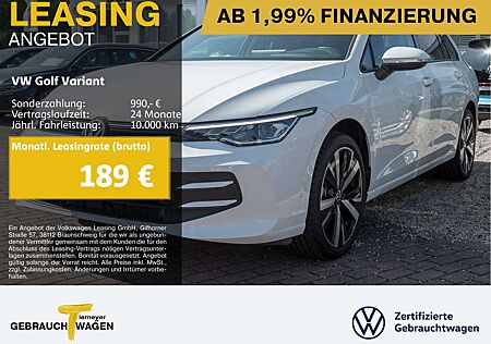 VW Golf Variant Volkswagen 1.5 TSI FACELIFT LM18 LED+ HuD AHK