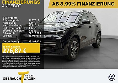 VW Tiguan Volkswagen 2.0 TDI DSG ELEGANCE AHK ST.HEIZ NAVI KAM