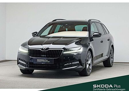 Skoda Superb gebraucht kaufen Skoda Superb Combi 2.0 TDI 4x4 DSG SPORTLINE*AHK*NAVI*