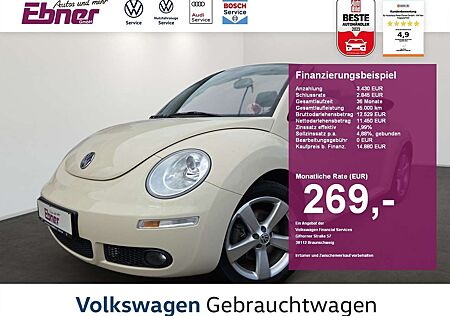 VW Beetle Volkswagen Cabriolet PREMIUM 1.8TURBO ERST 38tKM!!! LEDER+SIT