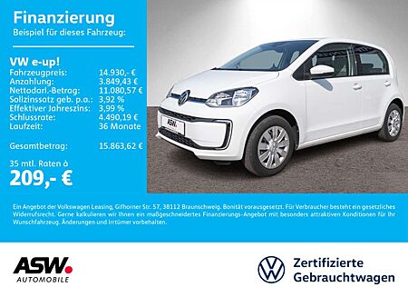 VW e-up! Volkswagen e-up! move up! Klimaauto GRA RFK CCS SHZ PDC