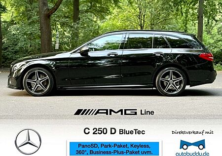 Mercedes-Benz C 250 d AMG Line PanoSD, Keyless, 360°uvm