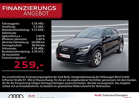 Audi Q2 35 TFSI AHK NAVI KAM LED 17" Advanced