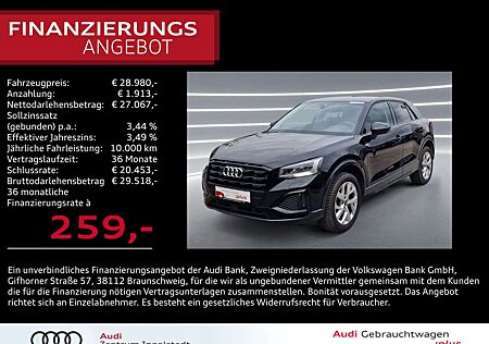 Audi Q2 35 TFSI AHK NAVI KAM LED 17" Advanced