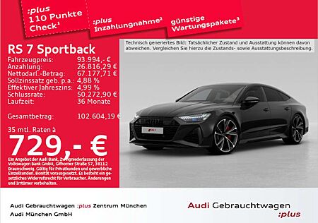Audi RS7 gebraucht kaufen Audi RS7 Sportback tiptr. 305Km/h/Dyna+/SportAGA/Pano