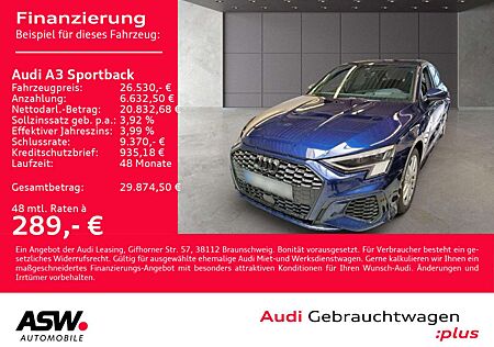 Audi A3 S line 40TFSI e NAVI MATRIX B&O HUD