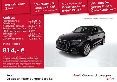 Audi Q5 50 TFSI e advanced quattro Matrix AHZV Leder