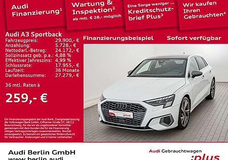 Audi A3 Advanced edition one 35 TFSI S tr.