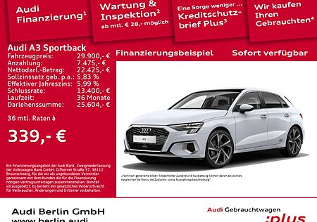 Audi A3 Advanced edition one 35 TFSI S tr.