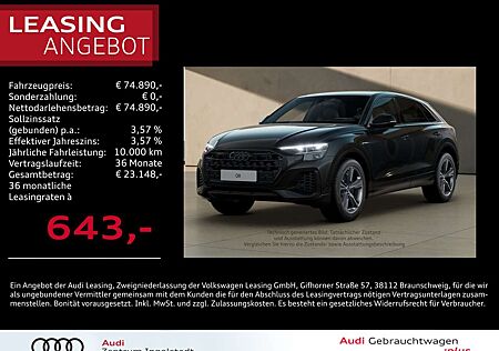 Audi Q8 55 TFSI e qu MATRIX Luft AHK ACC HuD 21" Kam.
