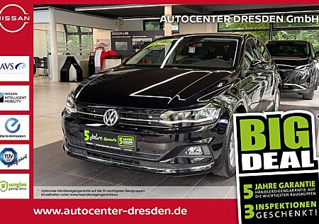 VW Polo Volkswagen VI 1.0 TSI Highline Kam ACC SitzH SpurW LED