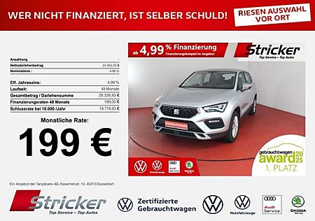 Seat Ateca Style 1.5TSI 199,-ohne Anzahlung Navi AHK
