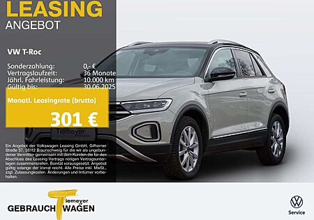 VW T-Roc Volkswagen 1.5 TSI DSG STYLE NAVI AHK KAMERA