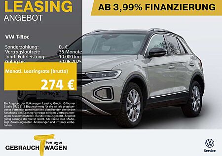 VW T-Roc Volkswagen 1.5 TSI DSG STYLE NAVI AHK KAMERA