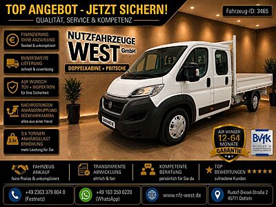 Citroen Jumper DoKa Maxi Pritsche=3.4M*7-Sitzer*Garantie