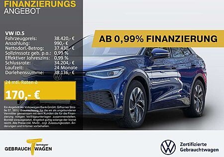 VW ID.5 Volkswagen PRO UPE65 PANO KAMERA NAVI