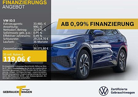 VW ID.5 Volkswagen PRO UPE65 PANO KAMERA NAVI
