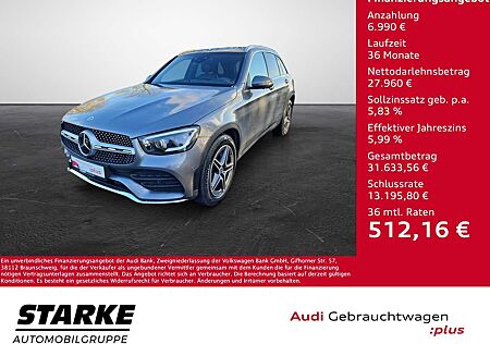 Mercedes-Benz GLC 300 d 4Matic AMG line Navi Leder AHK Kamera GRA Hea...