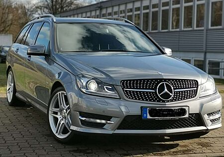 Mercedes-Benz C 200 T AMG LINE, STEUERKETTE NEU, TOUCH NAVI, 8 FELGEN