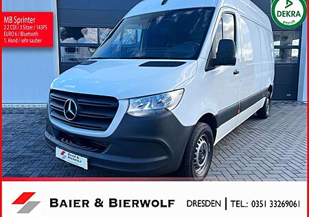 Mercedes-Benz Sprinter gebraucht kaufen Mercedes-Benz Sprinter III Kasten 214 CDI FWD H2 L2 Klima 1. H