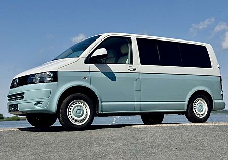 VW T5 Transporter gebraucht kaufen VW T5 Transporter Volkswagen 2,0 TDI Camper+Boho+Standh.+Küche+CarPlay