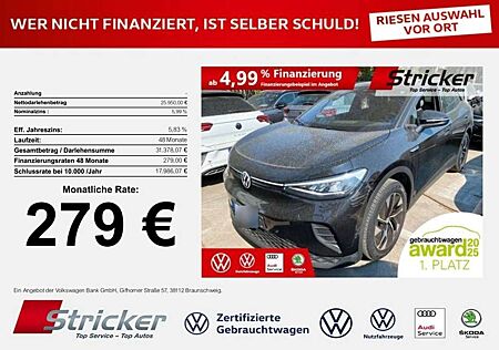 VW ID.4 Volkswagen Pro Performance 150/77 279,-ohne Anzahlung Navi A