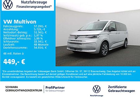 VW T7 Multivan Volkswagen Style 2.0 TDI LÜ LR Lang DSG AHK*18"