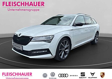 Skoda Superb Sportline 2.0 TDI StandHZG Pano Navi Leder Memory