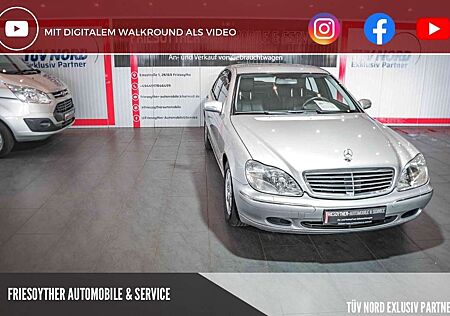 Mercedes-Benz S 320 CDI 1. Hand Sitzklima Leder Klimaautomatik