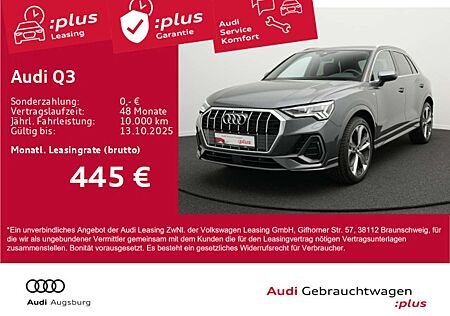 Audi Q3 45 TFSI qu. *2x S line*PANO*AHK*MATRIX*8fach*