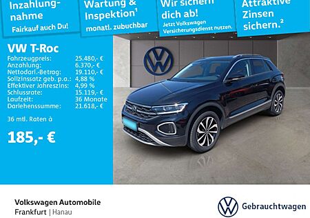 VW T-Roc Volkswagen 1.5 TSI DSG Style Navi Sprachbedienung Spu