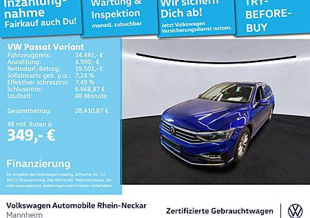VW Passat Variant Volkswagen 2.0 TDI R-Line Ext. Navi Kamera L