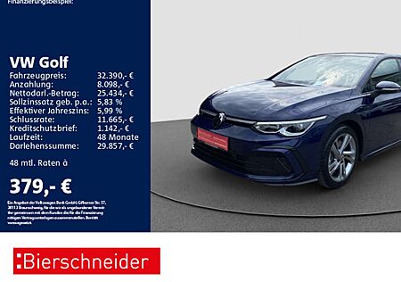 VW Golf Volkswagen 8 2.0 TSI DSG 4Mo. R-Line MATRIX PANO STAND