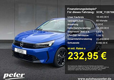 Opel Corsa F 1.2 Edition Allwetter Sitzheizung EPH RFK