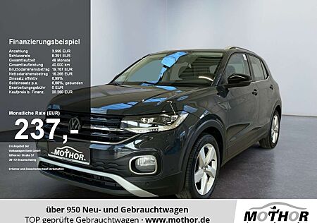 VW T-Cross Volkswagen Style 1.0 TSI DSG ACC SpurH LM KAM LED