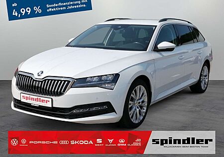 Skoda Superb gebraucht kaufen Skoda Superb Combi Amb. TSI DSG LED AHK virtual 18"