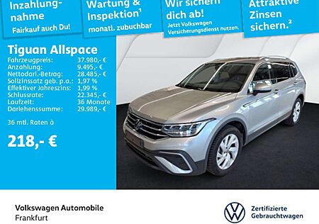 VW Tiguan Allspace Volkswagen 2.0 TDI DSG Life Navi AHK Spurha