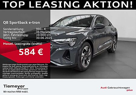 Audi Q8 e-tron 55 Q ADVANCED LEDER LM20 MAT