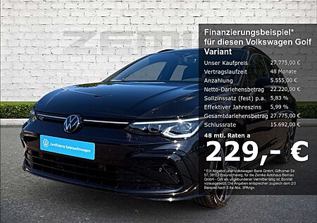 VW Golf Variant Volkswagen 1.5 eTSI DSG R-Line Sportpaket Navi Digitales Cock