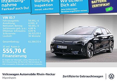 VW ID.7 Volkswagen Tourer GTX 250KW Navi AHK Kamera uvm