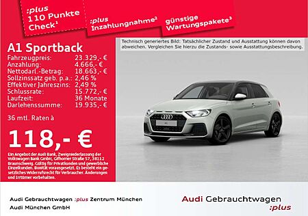 Audi A1 25 TFSI S tronic advanced SitzHzg/V