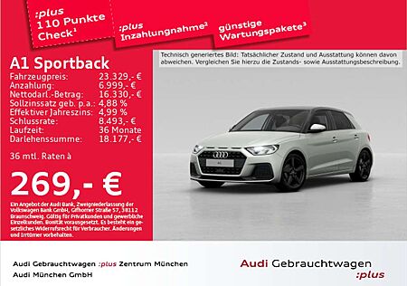 Audi A1 25 TFSI S tronic advanced SitzHzg/V