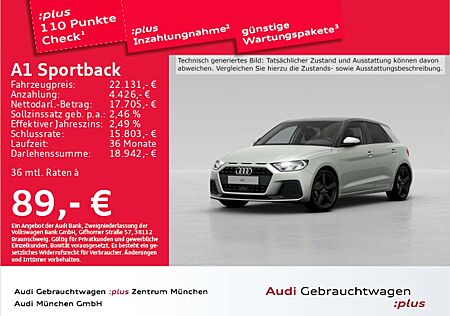 Audi A1 25 TFSI S tronic advanced SitzHzg/V