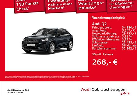 Audi Q2 35 TDI advanced S tronic S LINE/NAVI/AHK