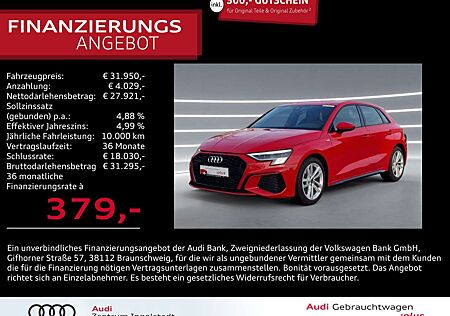 Audi A3 Sportback 40 TDI qu S line MATRIX NAVI ACC