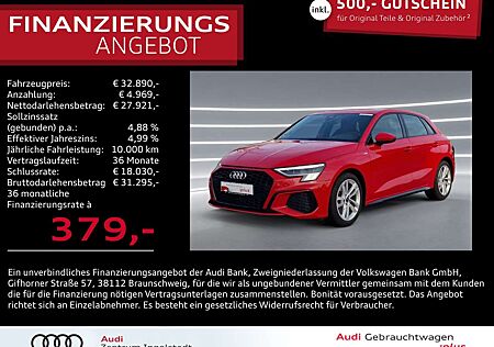 Audi A3 Sportback 40 TDI qu S line MATRIX NAVI ACC