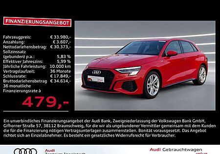 Audi A3 Sportback 40 TDI qu S line MATRIX NAVI ACC