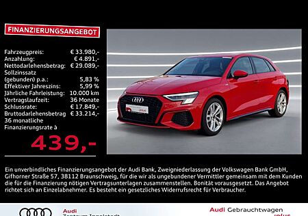 Audi A3 Sportback 40 TDI qu S line MATRIX NAVI ACC